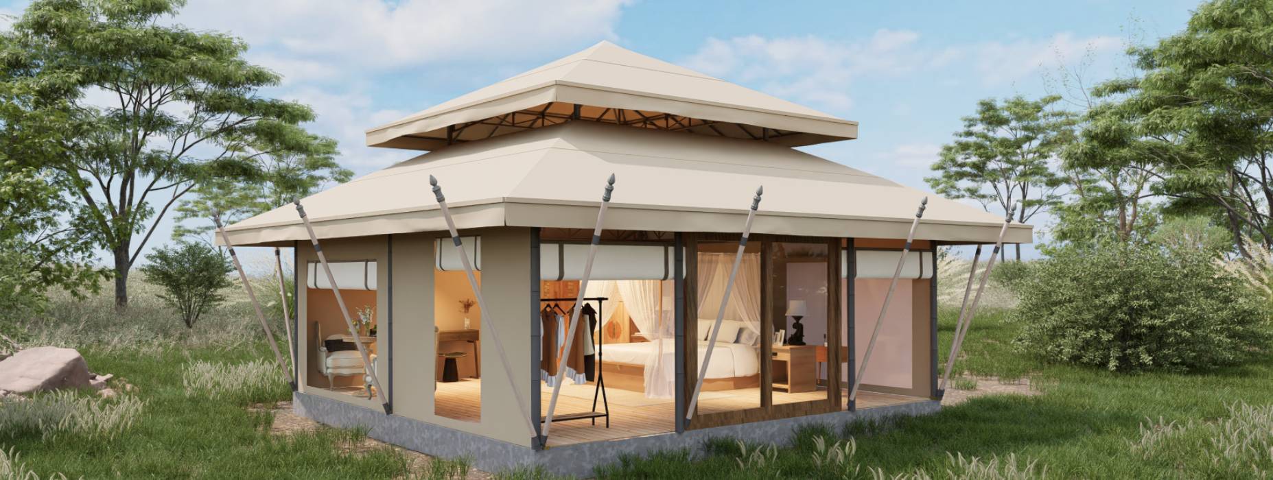 松潘县户外野奢帐篷